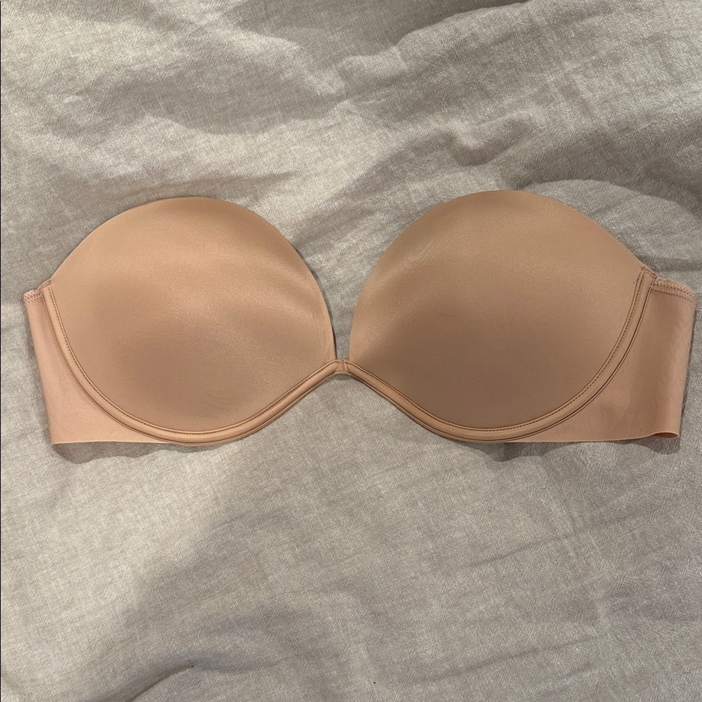 Victoria's Secret Nude Strapless Bra